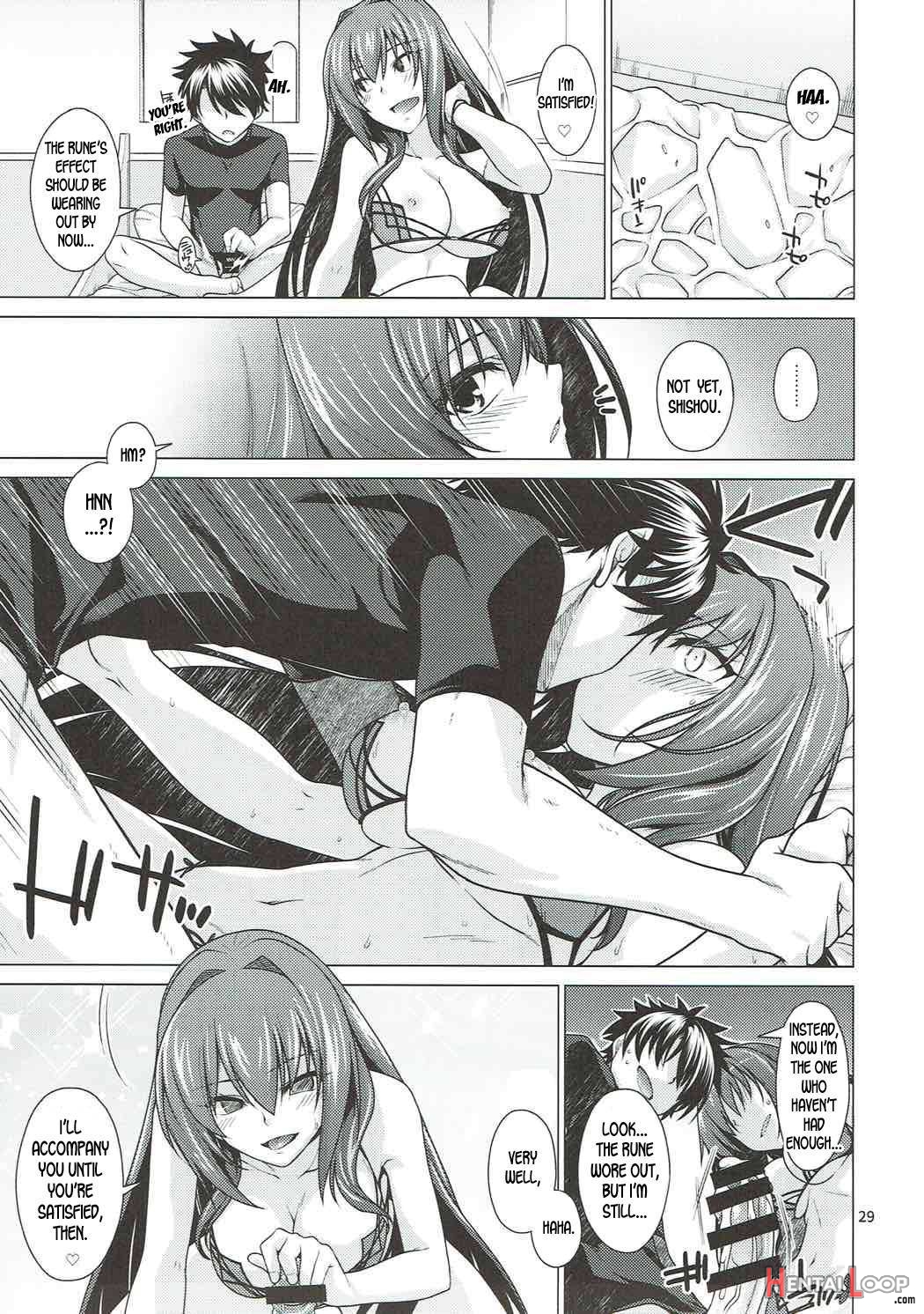 Scathach-shishou To Celt-shiki Gachi Hamex! page 28