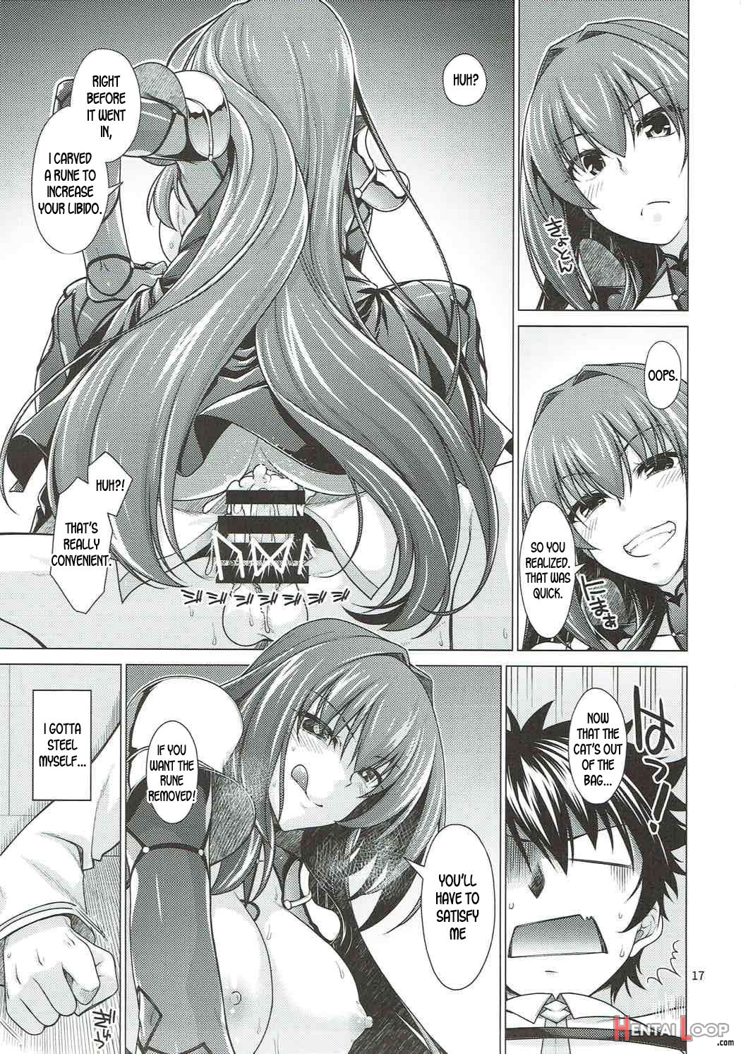 Scathach Shishou To Celt Shiki Gachihamex! page 16