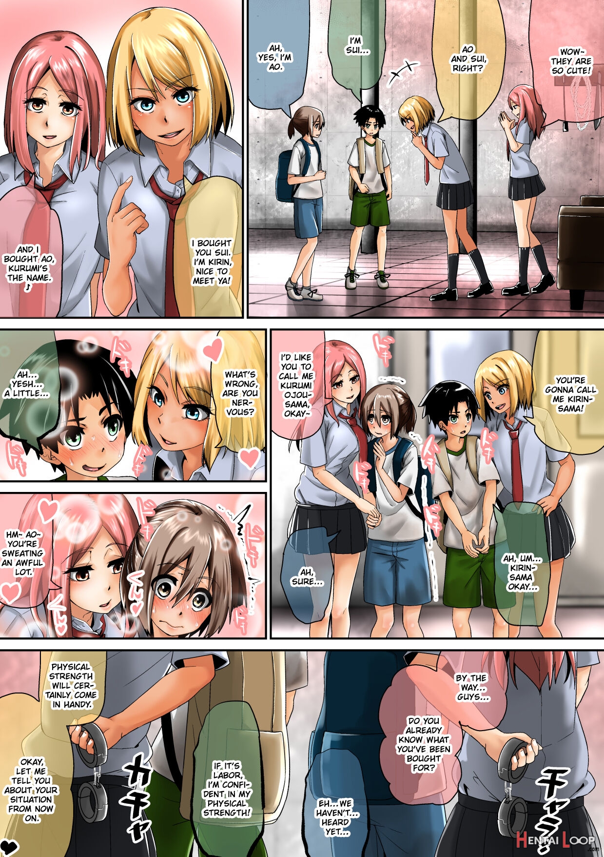 Schoolgirls Buy Male Sex Slaves page 7