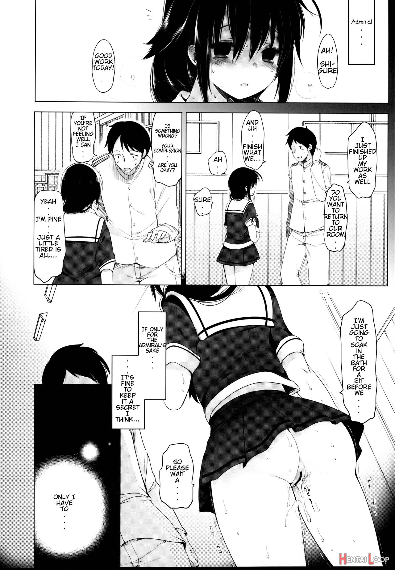 Secretary Ship Shigure -gang Rape- page 26