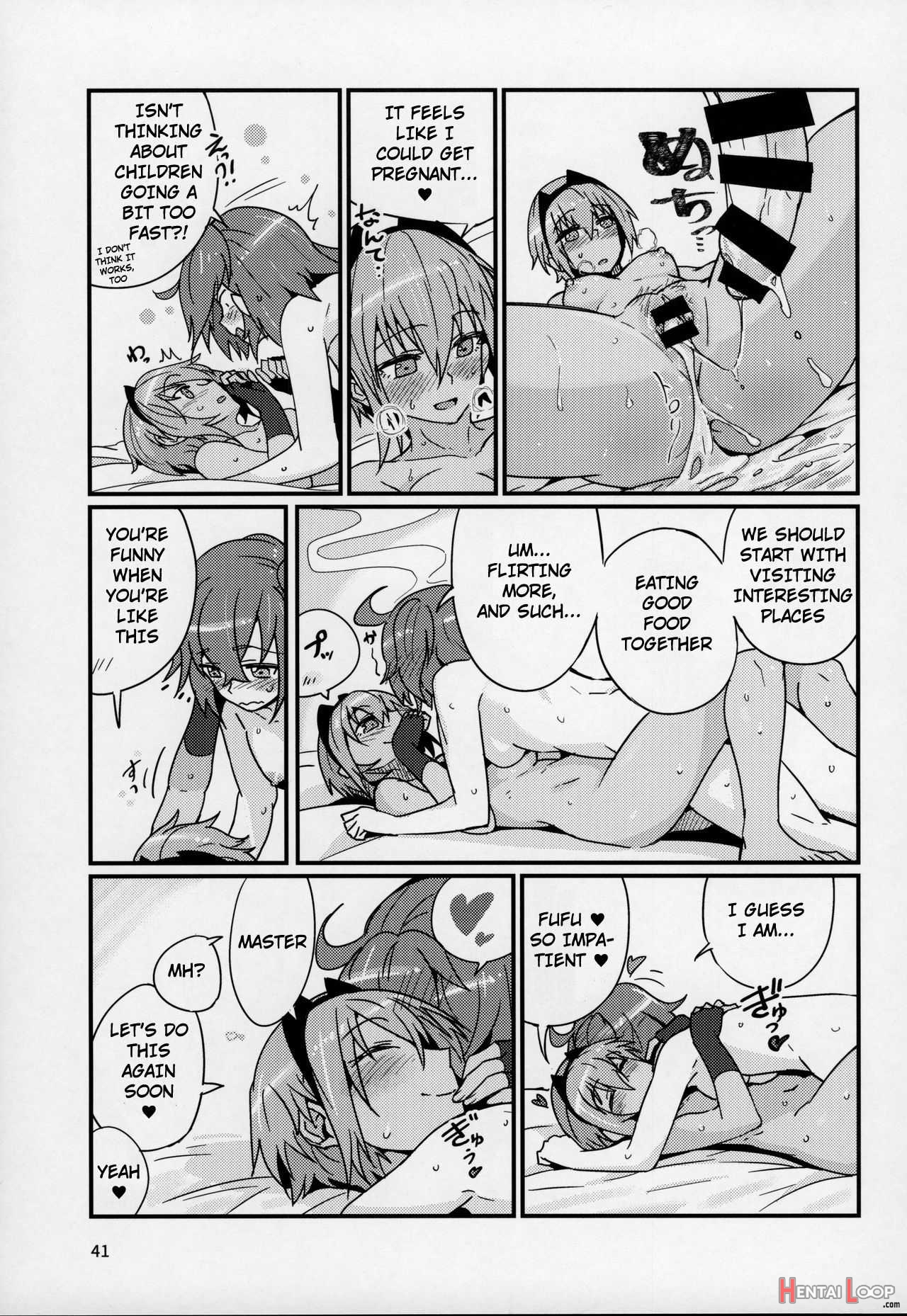 Seihitsuchan Wants To Be Touched page 40