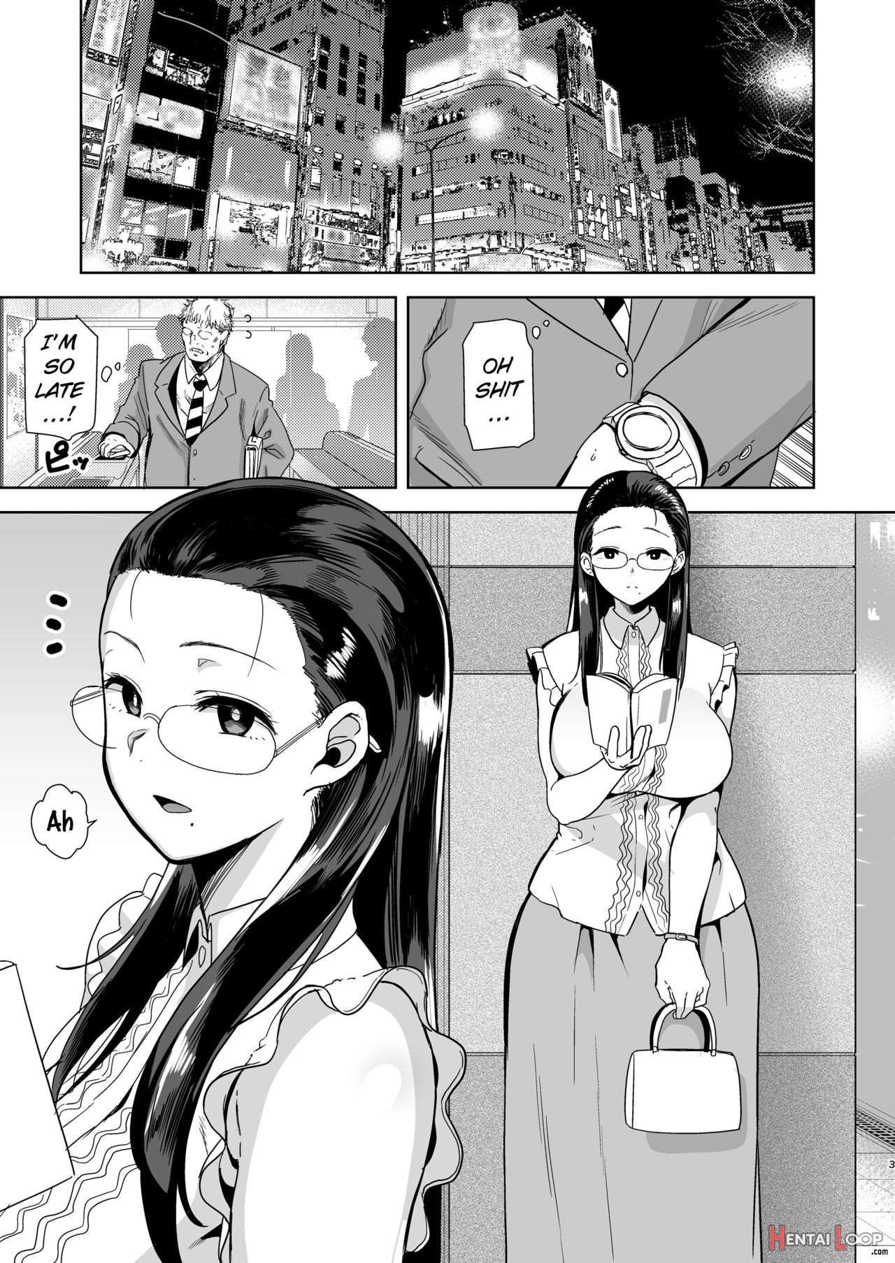 Seika Jogakuin Koutoubu Kounin Sao Oji-san page 2