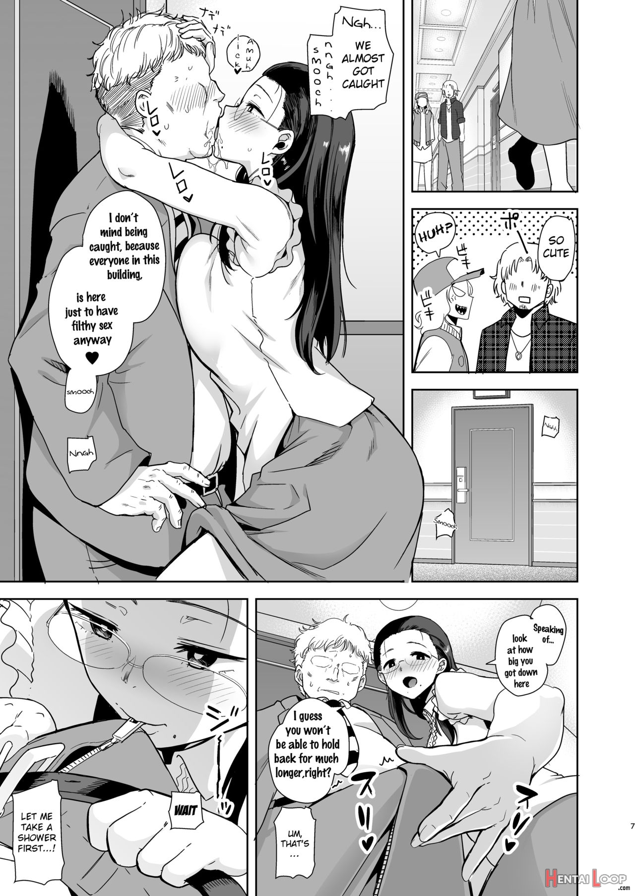 Seika Jogakuin Koutoubu Kounin Sao Oji-san page 6