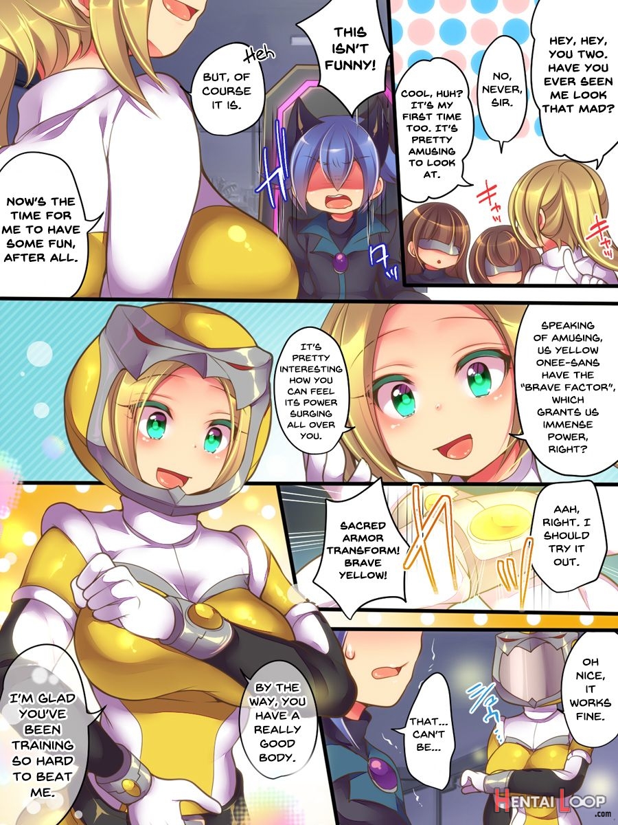 Seisou Sentai Brave Hearts ~soshite Seigi Wa Aku Ni Otsu~ page 10