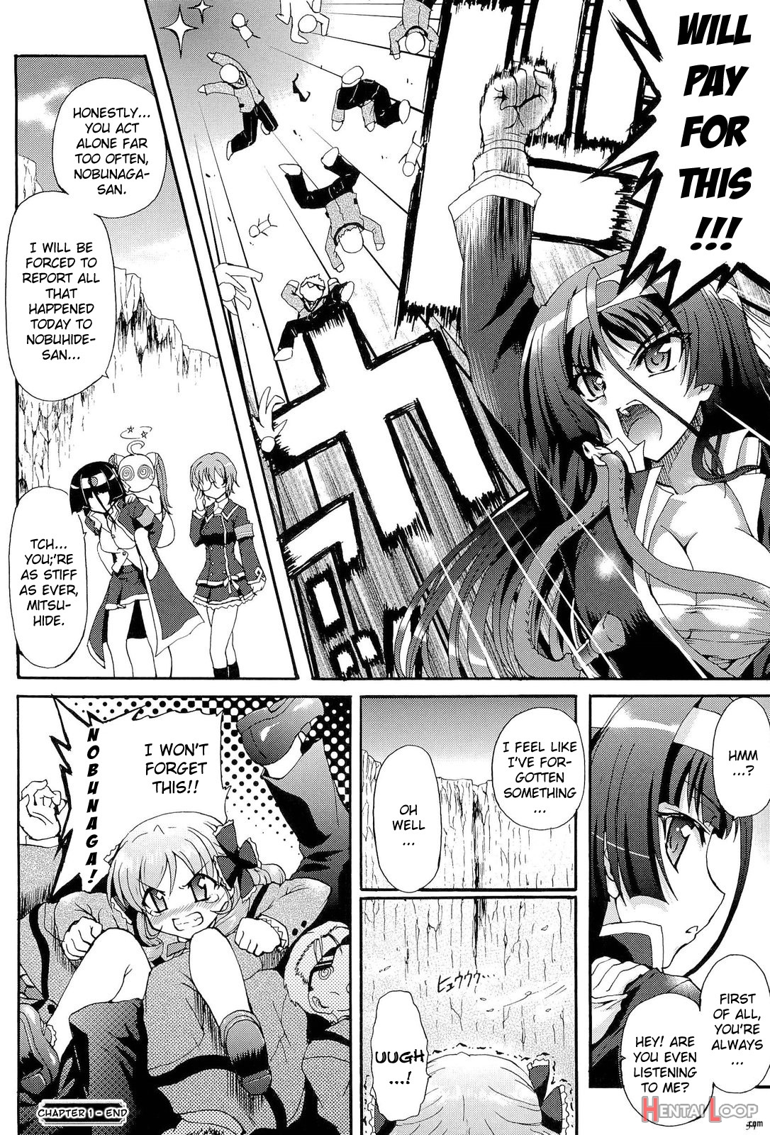 Sengoku Academy Fighting Maiden Nobunaga!ch. 1-4 page 35