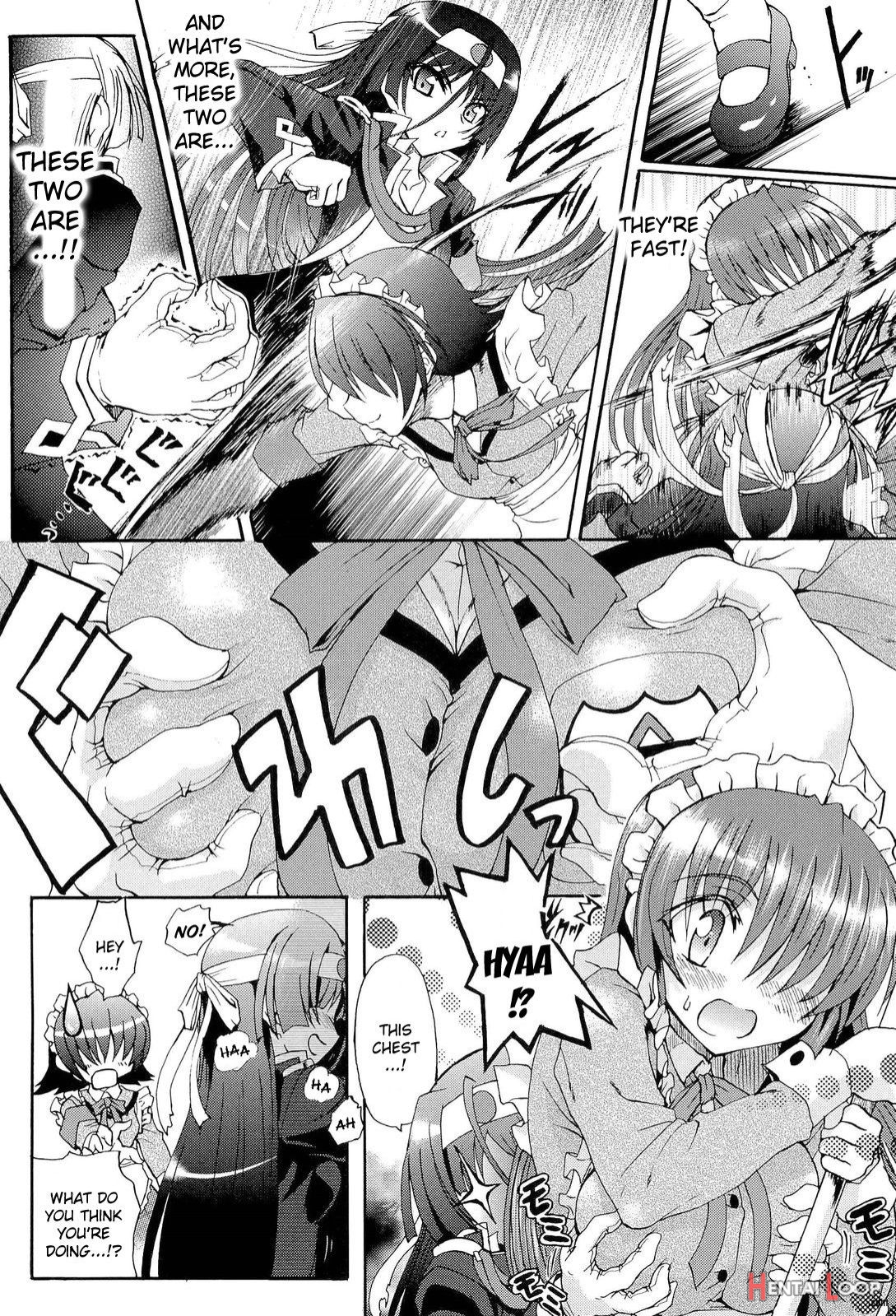 Sengoku Gakuen Senki Nobunaga! ~inka Ryouran, Mizugi Taisen!~ Genteiban page 16