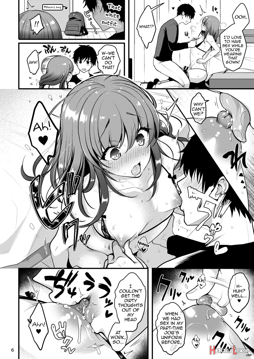 Senpai No Oppai ~gaman Hen~ page 8