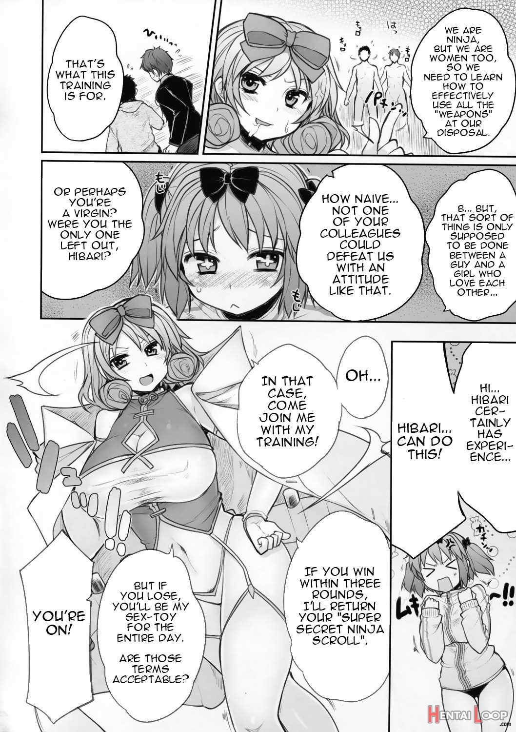 Senran Chichi Ninmai 2 – Hibari Tai Haruka No Maki page 6