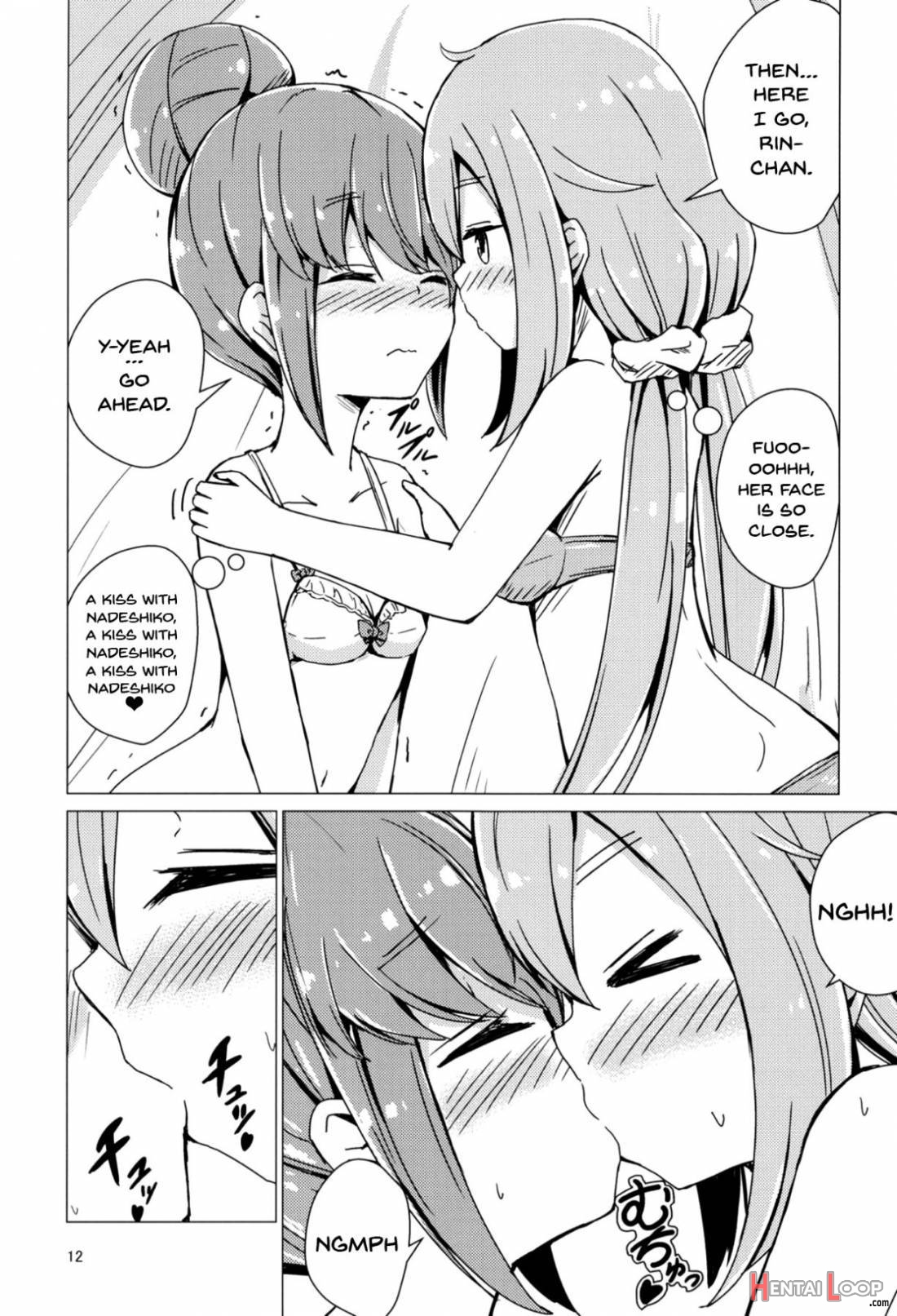 Sex Shinai To Derenai Tent Ni Tojikomerareta Naderin page 11