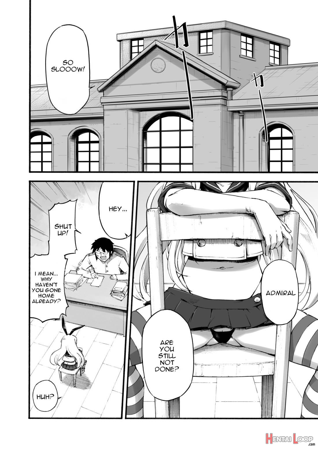 Shimakaze-chan No Zangyou page 2