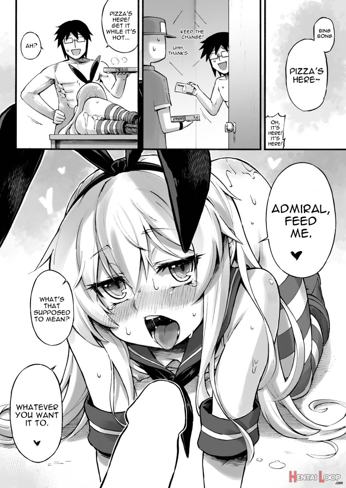 Shimakaze-chan No Zangyou page 22