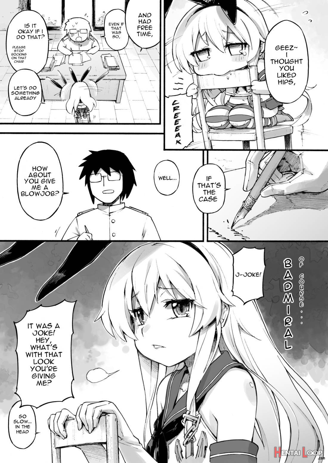 Shimakaze-chan No Zangyou page 5