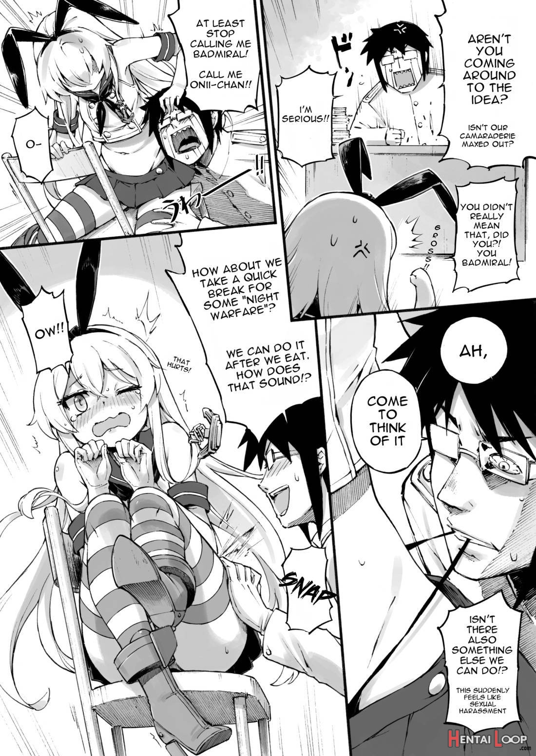 Shimakaze-chan No Zangyou page 6