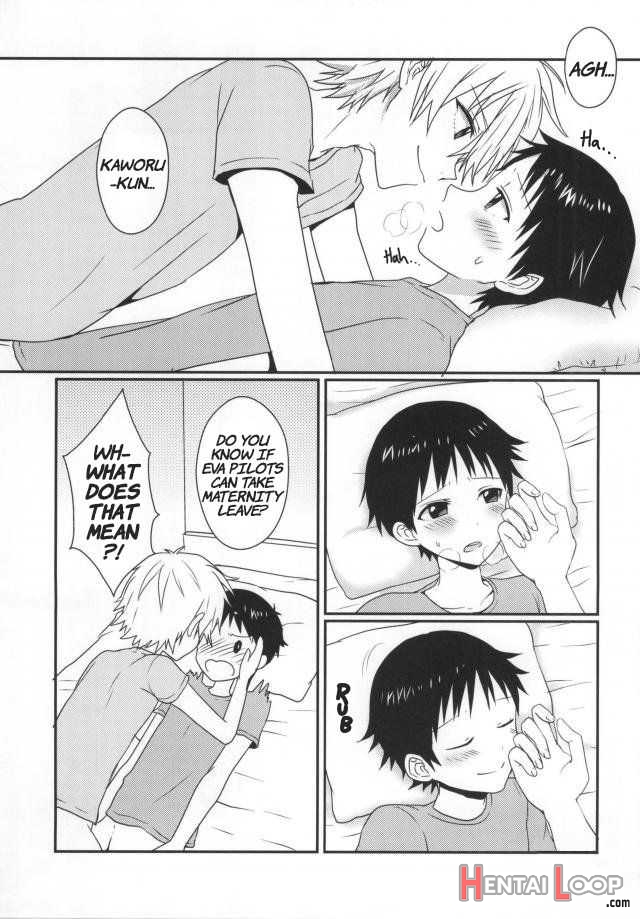 Shinji-kun Ga Futanari Ni Nacchau Hon page 13