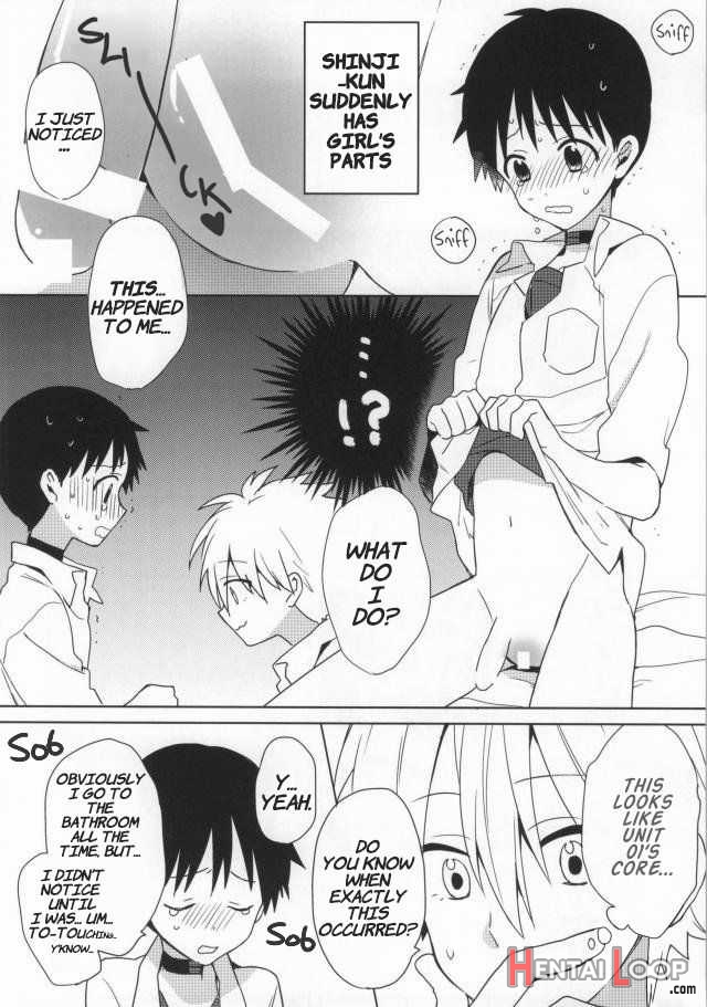 Shinji-kun Ga Futanari Ni Nacchau Hon page 16