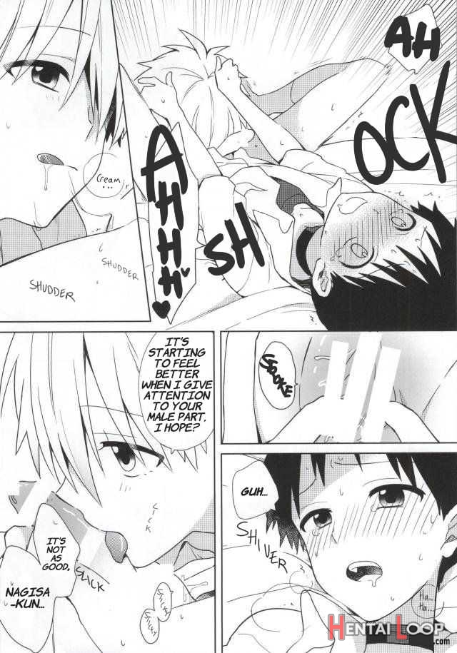 Shinji-kun Ga Futanari Ni Nacchau Hon page 21