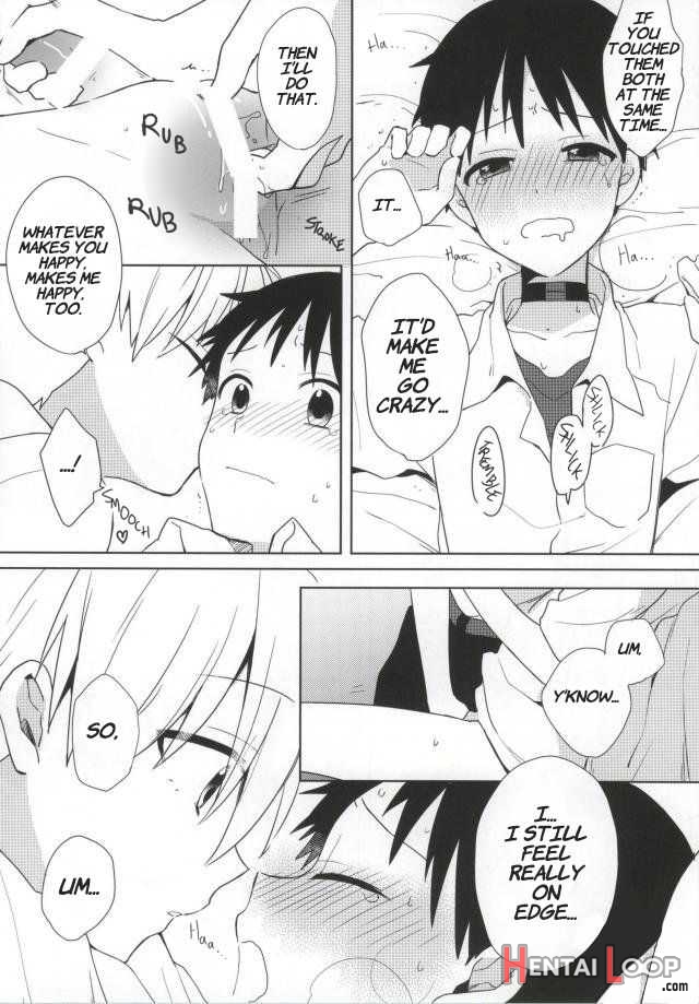 Shinji-kun Ga Futanari Ni Nacchau Hon page 22