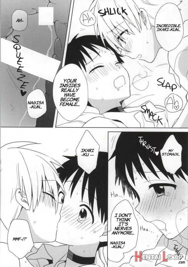 Shinji-kun Ga Futanari Ni Nacchau Hon page 24