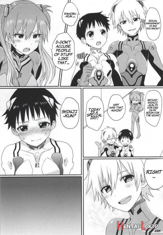 Shinji-kun Ga Futanari Ni Nacchau Hon page 3