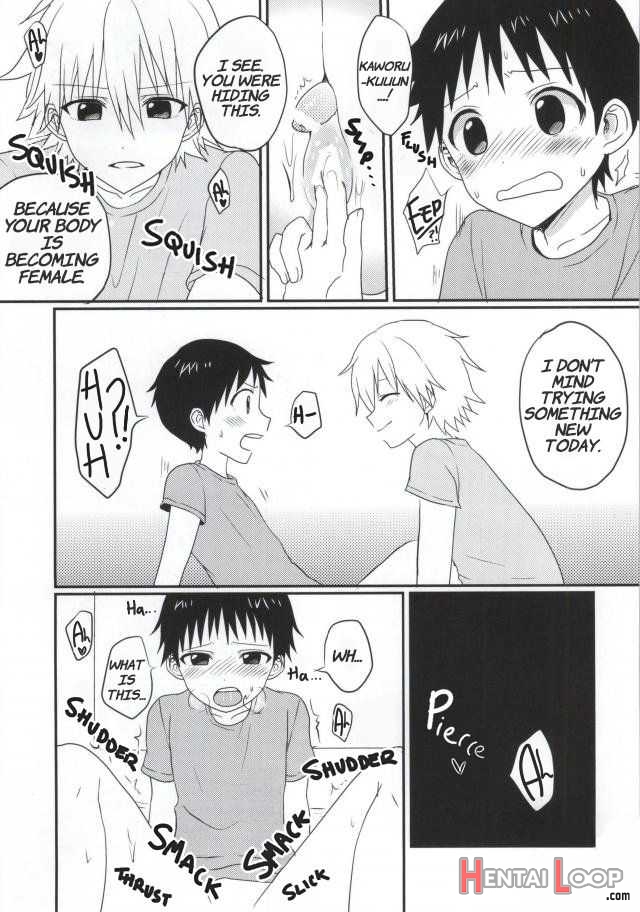 Shinji-kun Ga Futanari Ni Nacchau Hon page 7