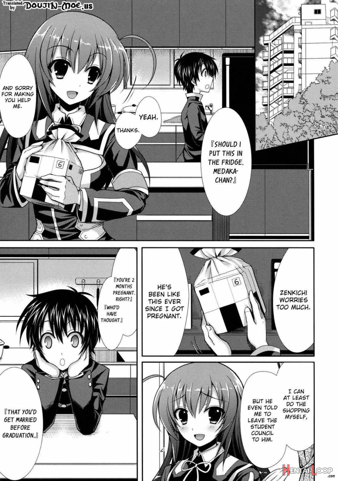 Shinkon Medaka-chan Ga Kumagawa-kun Ni Ntr-reru Hon | Newly-wed Medaka-chan Gets Stolen By Kumagawa-kun page 3