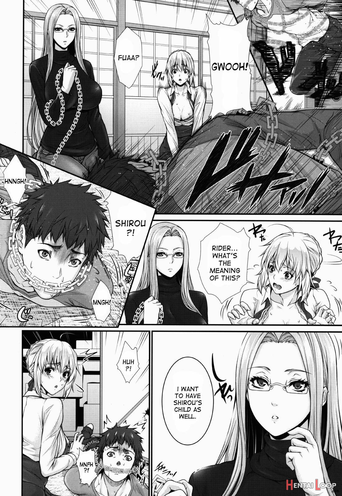 Shirou-kun Harem!! Servant Hen page 7