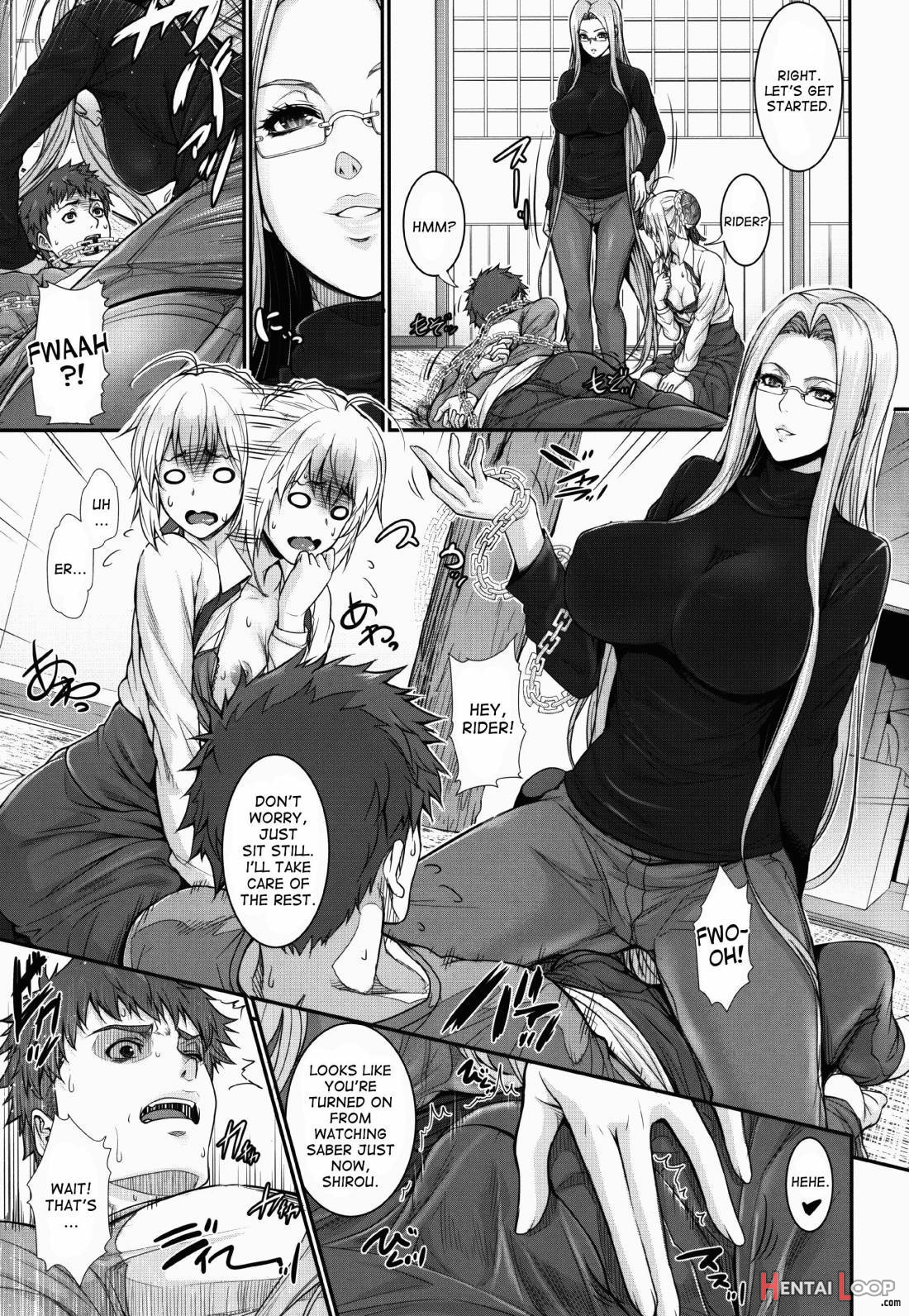 Shirou-kun Harem!! Servant Hen page 8