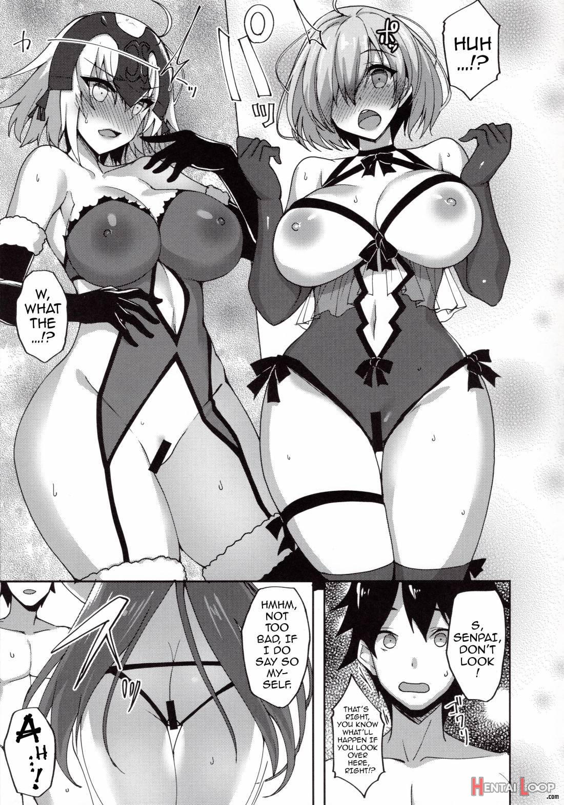 Shishou Ga Michibiku Chaldea Servant Harem Seikatsu page 4