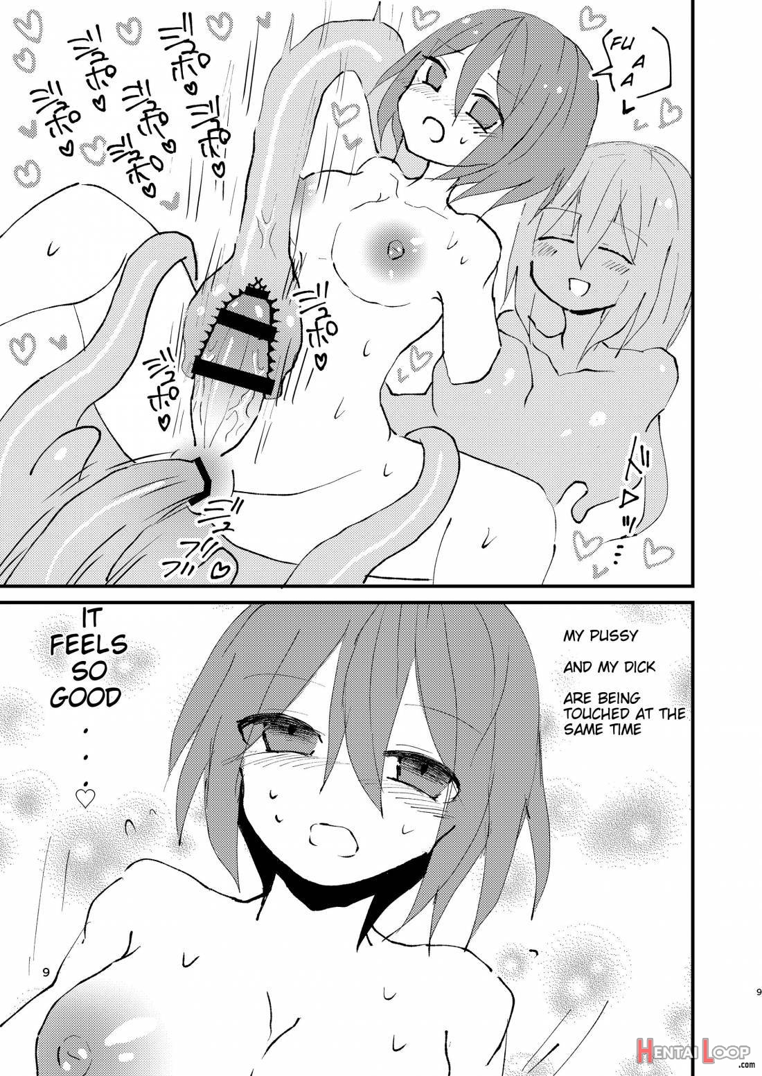 Shokushu-chan To Futanari-chan page 8