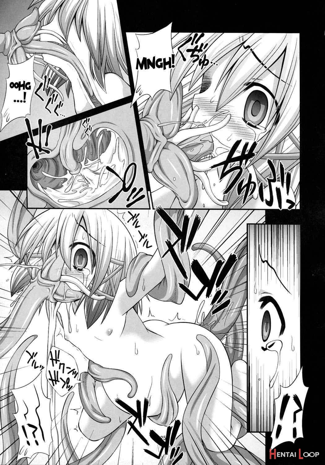 Shokushu Naedoko Ni Natta Sanae-san Ga Suwako O Yokubou No Mama Musaboru Moriya Jinja page 23