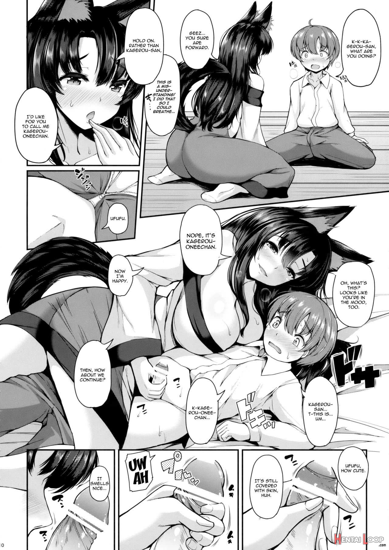 Shota Lover Kagerou-oneechan page 9