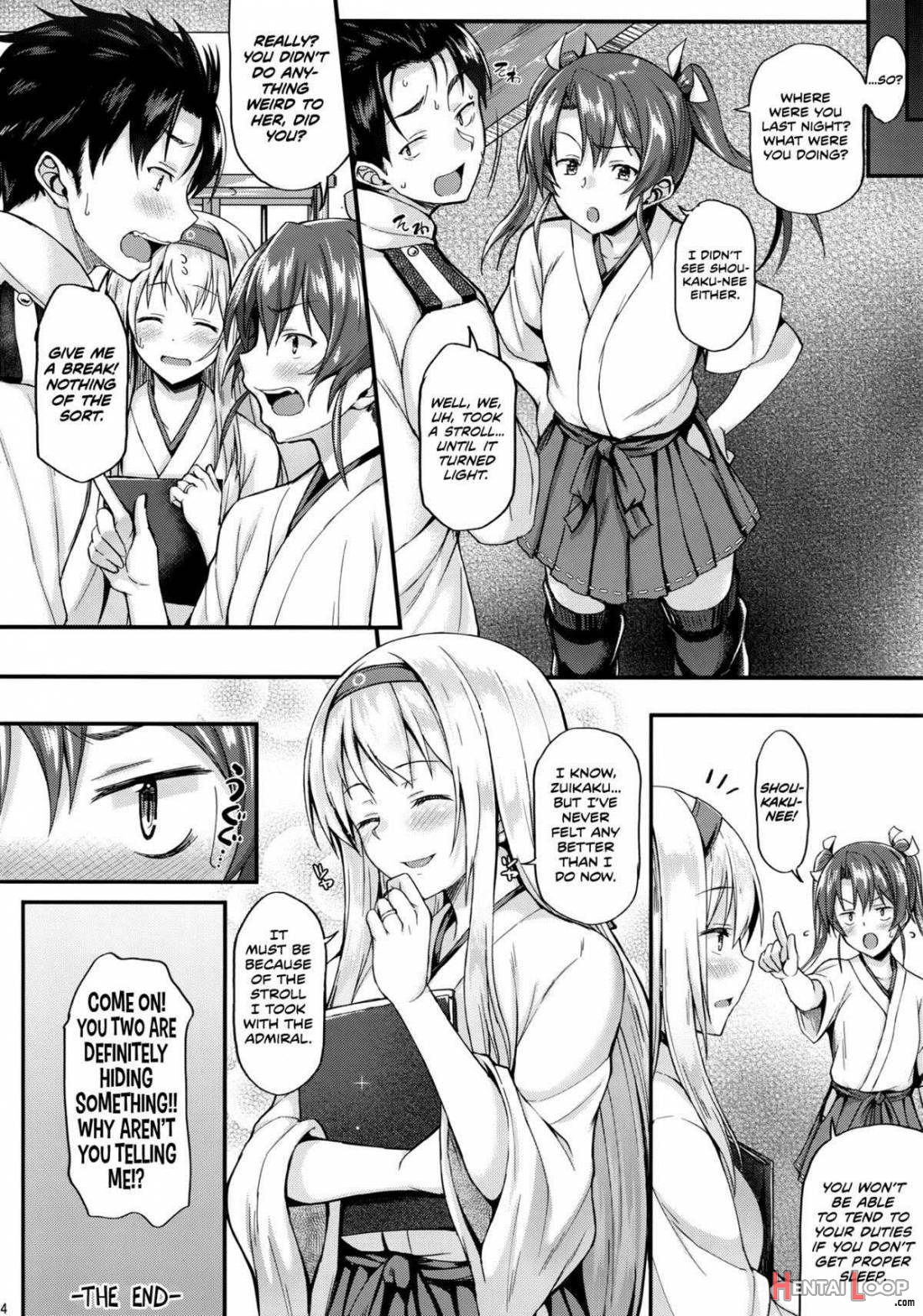 Shoukaku To Ichaicha Shitai!! page 21