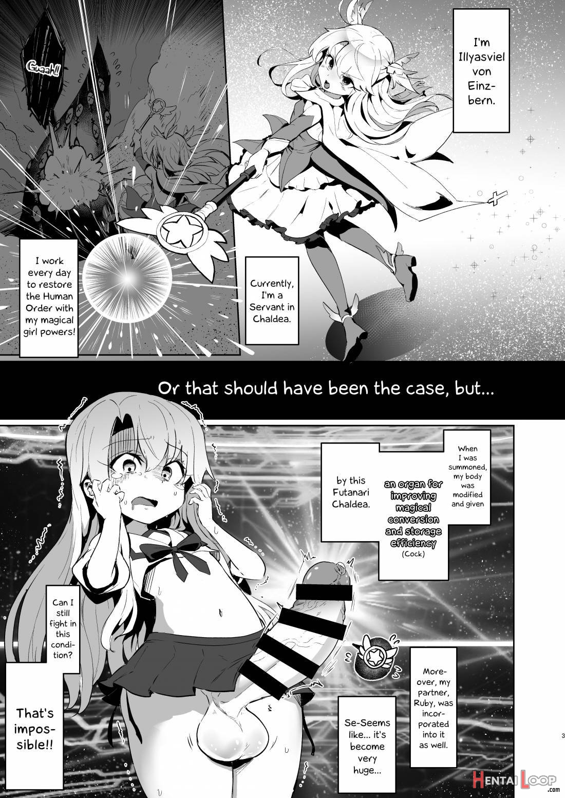 Shoukan Sareta Onnanoko Wa Minna Futanari Kaizou Sarechau Hei Chaldea 2 page 2