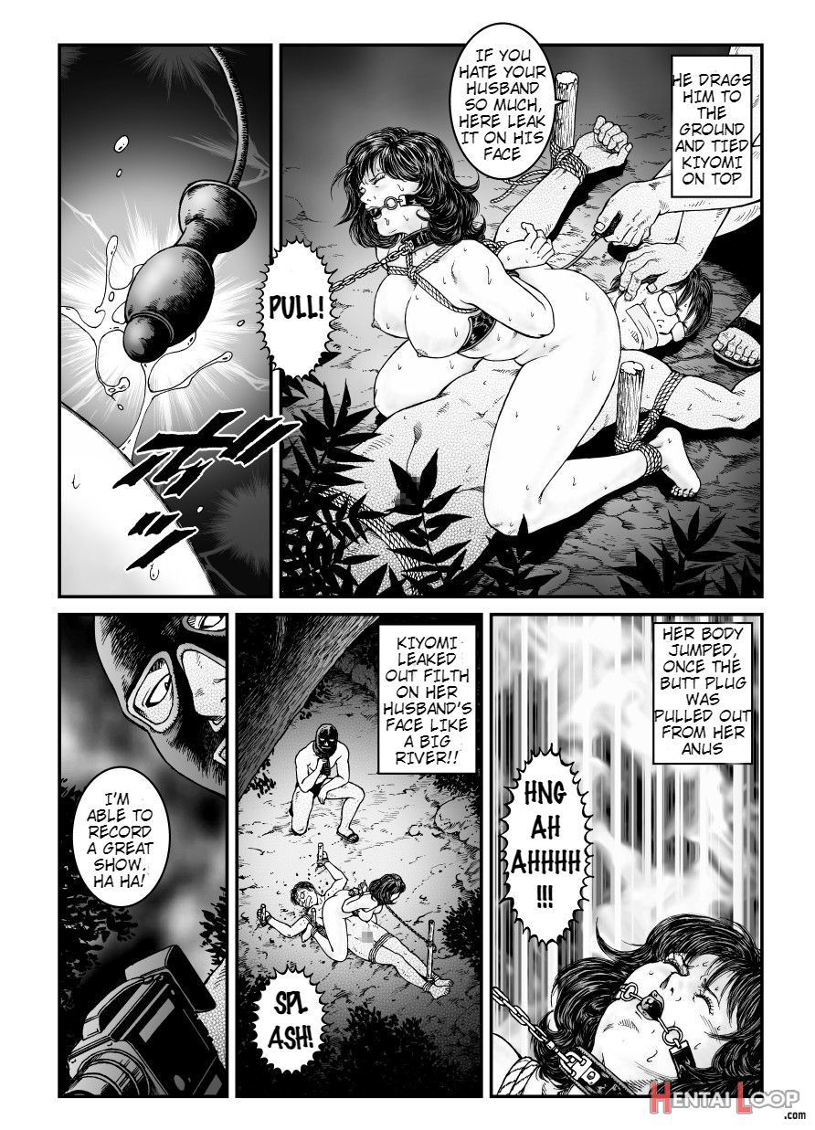 Showa Hunting! Slutty Woman Punisher Tetsuo 4 - Abducted Couple Training!! page 18