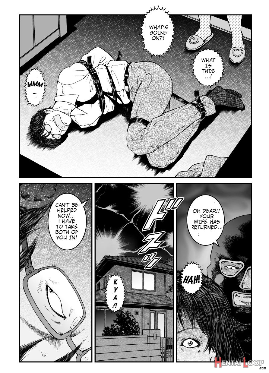 Showa Hunting! Slutty Woman Punisher Tetsuo 4 - Abducted Couple Training!! page 4