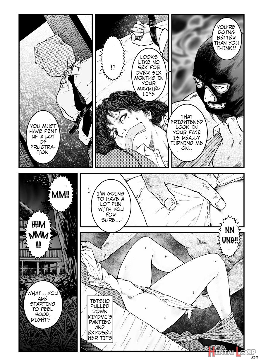 Showa Hunting! Slutty Woman Punisher Tetsuo 4 - Abducted Couple Training!! page 9