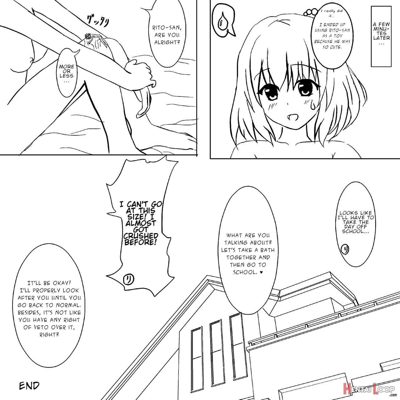 Shrunken Rito And Momo page 7