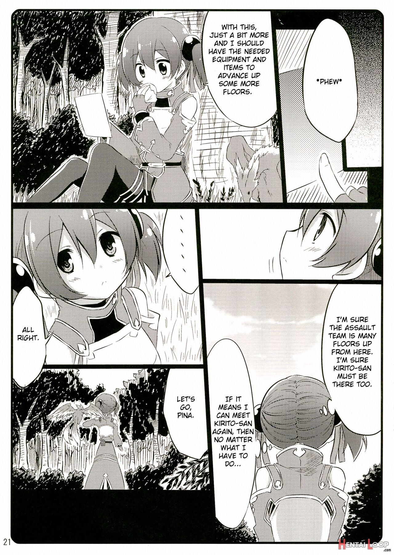 Silica Chan Kawaii β2 page 21