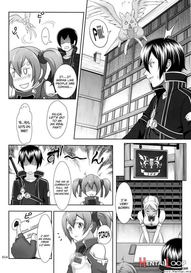 Silica No Usuusu Na Ehon 3 page 13