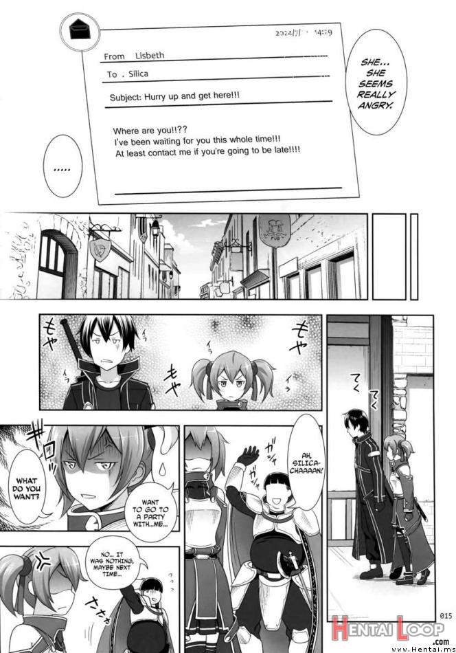 Silica No Usuusu Na Ehon 3 page 14