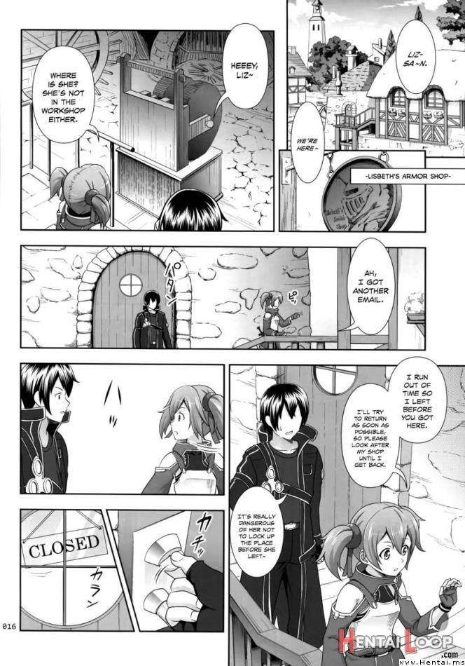 Silica No Usuusu Na Ehon 3 page 15