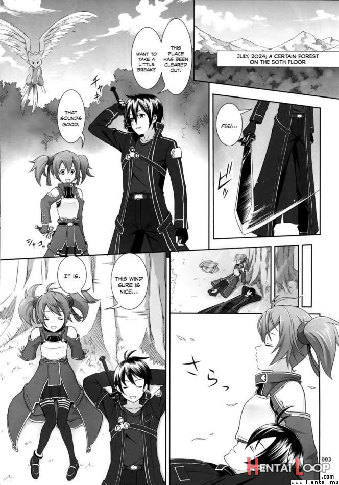 Silica No Usuusu Na Ehon 3 page 2