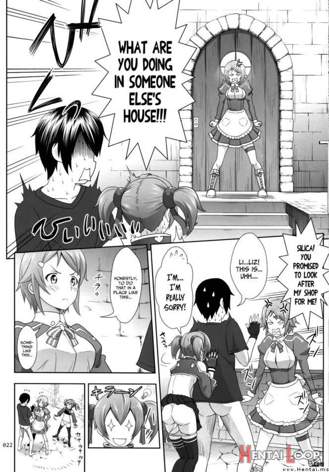 Silica No Usuusu Na Ehon 3 page 21