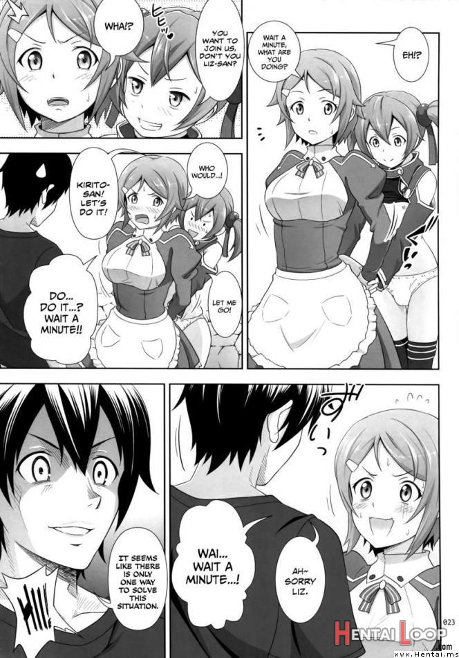 Silica No Usuusu Na Ehon 3 page 22