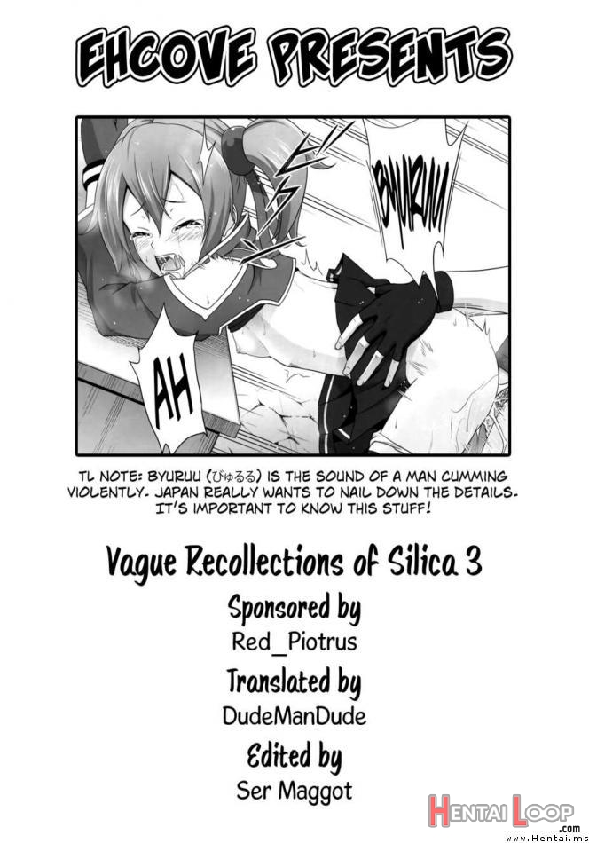 Silica No Usuusu Na Ehon 3 page 35