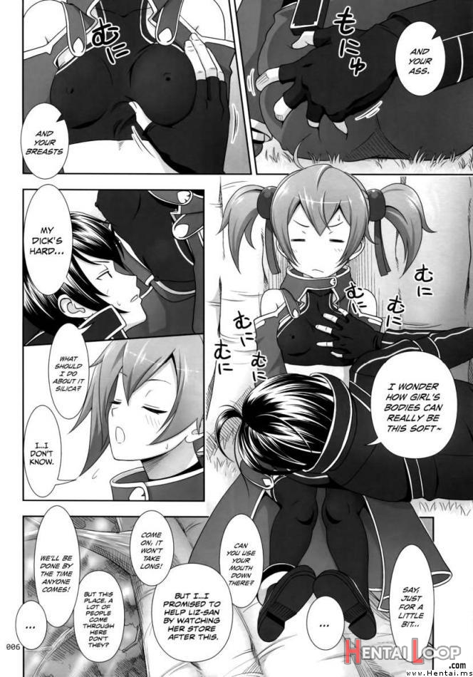 Silica No Usuusu Na Ehon 3 page 5