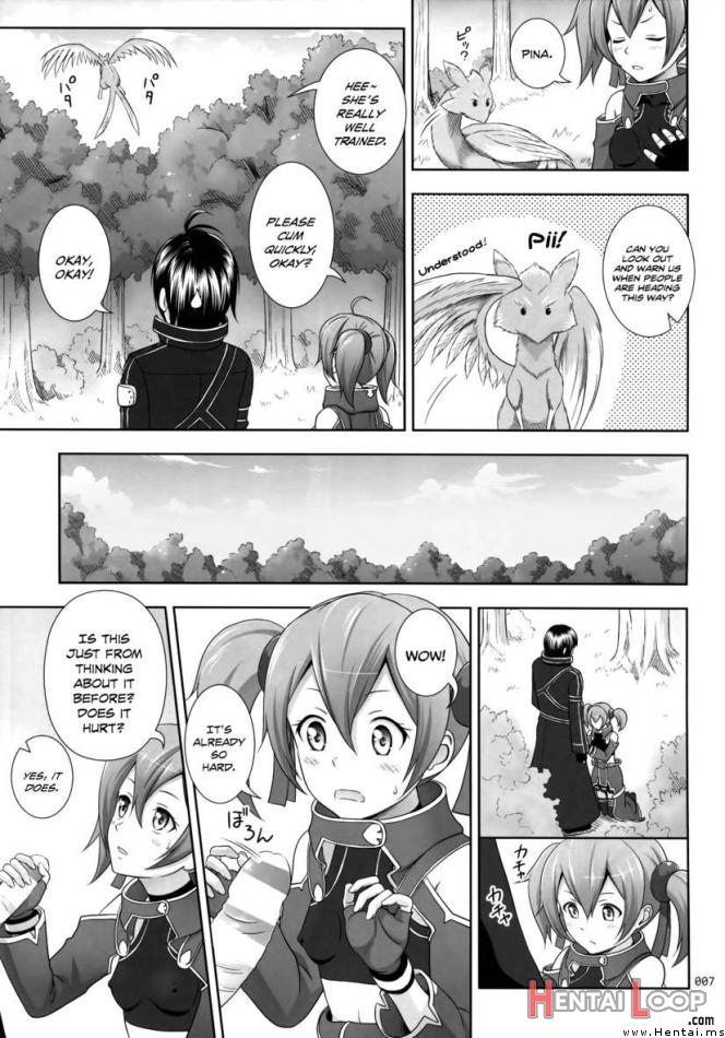 Silica No Usuusu Na Ehon 3 page 6