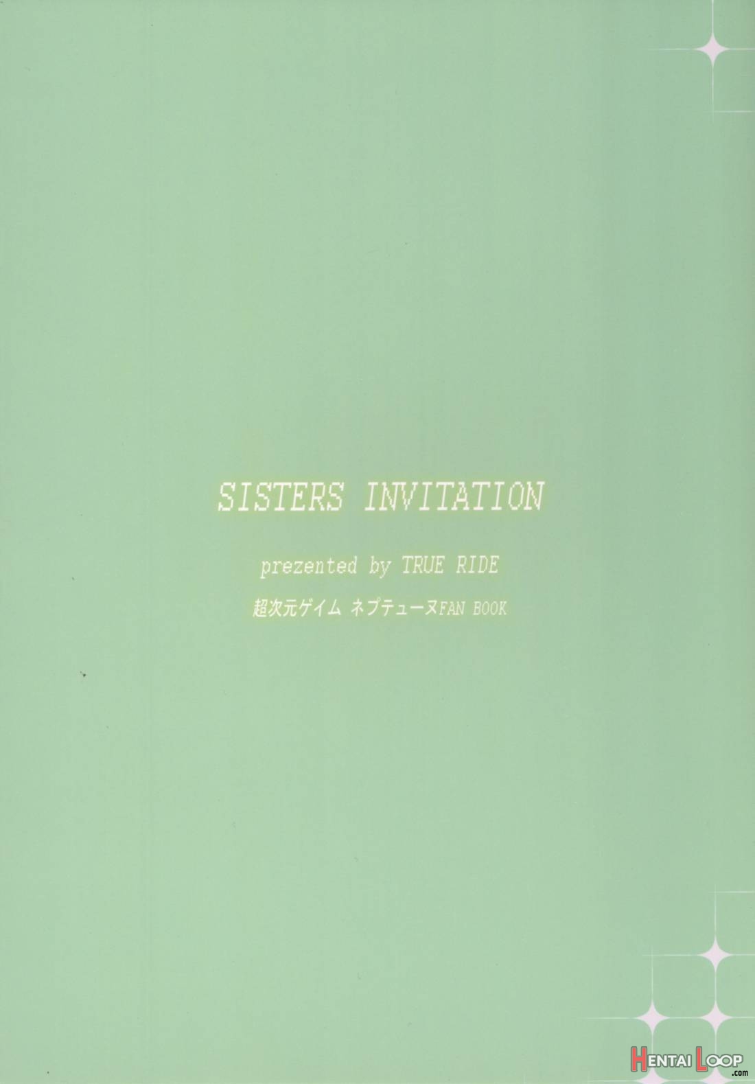 Sisters Invitation page 23