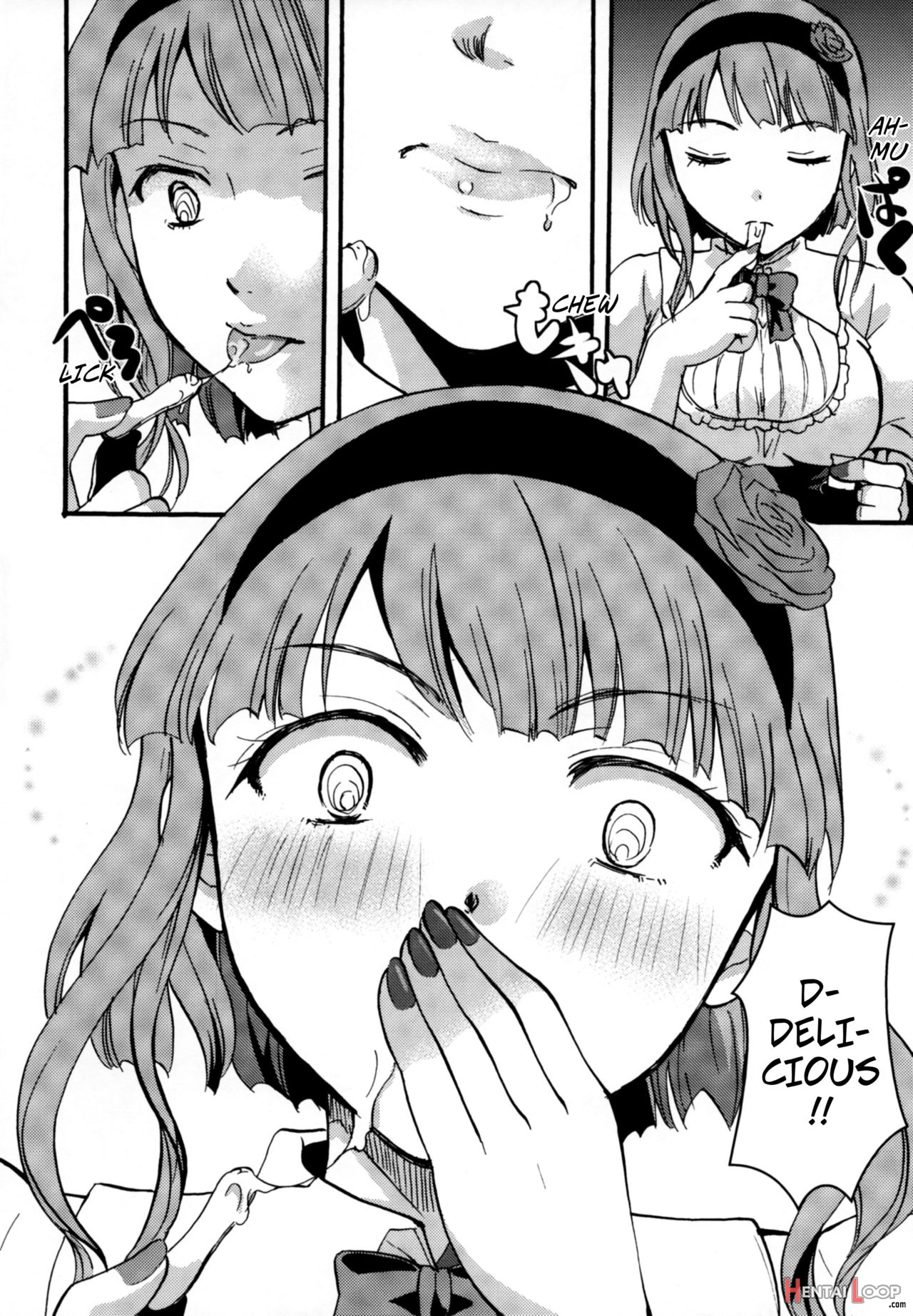 Situtations Of Unknowingly Eating Cum And Crotch Cum Shots! - Muchi Shichu To Shoku Zato Kurocchi Shasei Dake! page 25