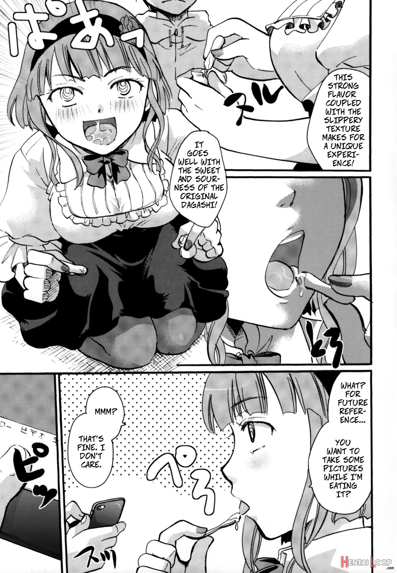 Situtations Of Unknowingly Eating Cum And Crotch Cum Shots! - Muchi Shichu To Shoku Zato Kurocchi Shasei Dake! page 26